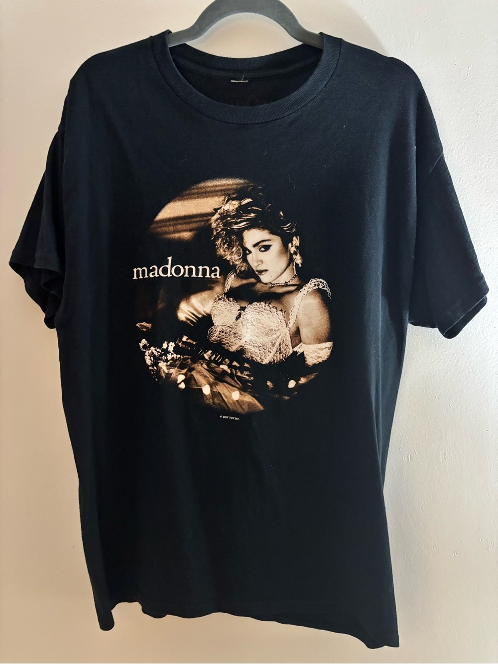 Madonna “Celebration Tour” 2023-2024 Black Concert Short-Sleeve Oversized Tee